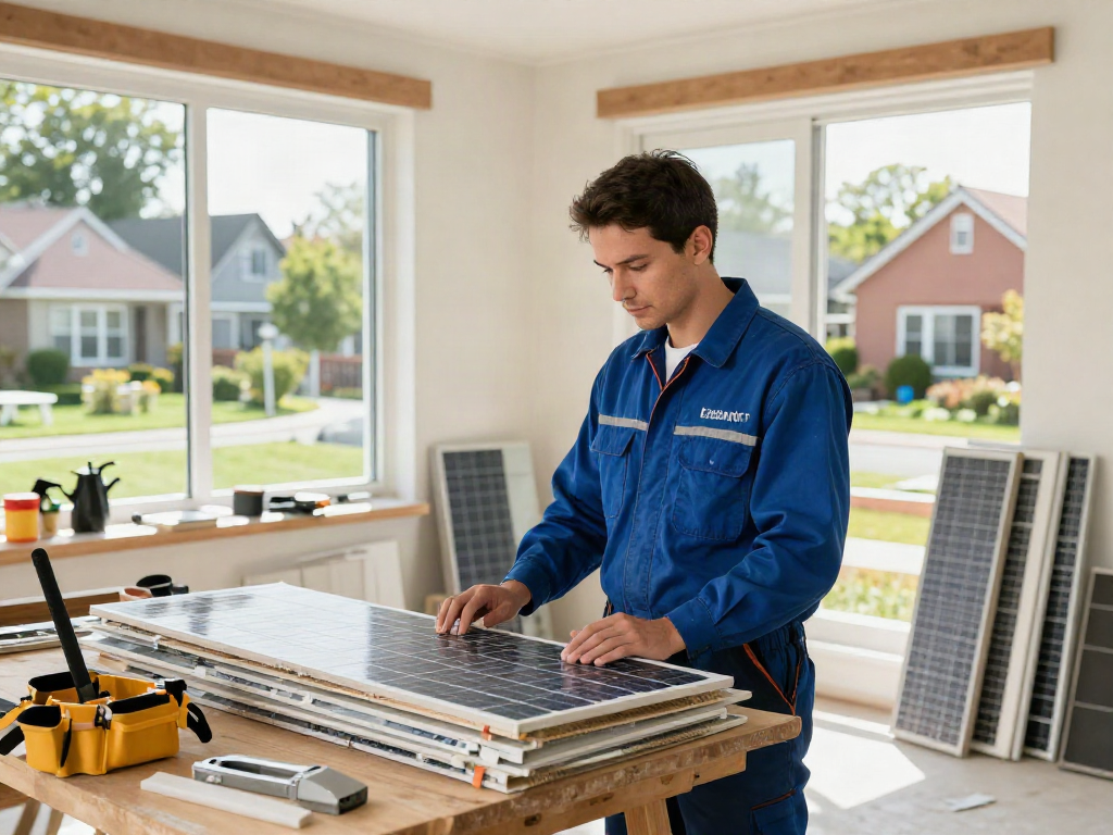 Professioneller Dienstleister bei einer energetischen Sanierung, vertrauenswürdige lokale Dienstleistungen, hervorragender Anbieter.